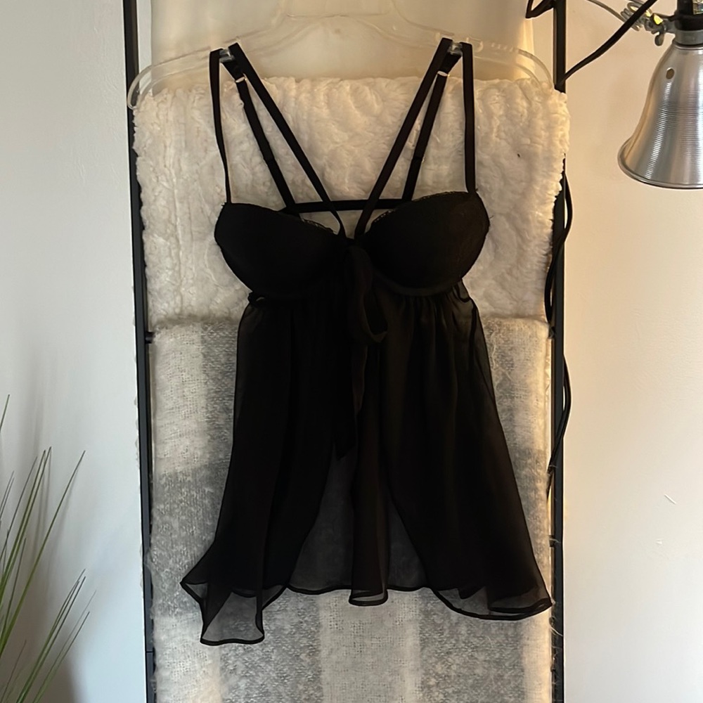 Victoria Secret Strappy Babydoll Lingerie